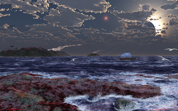 Wallpaper - Stormy Seas